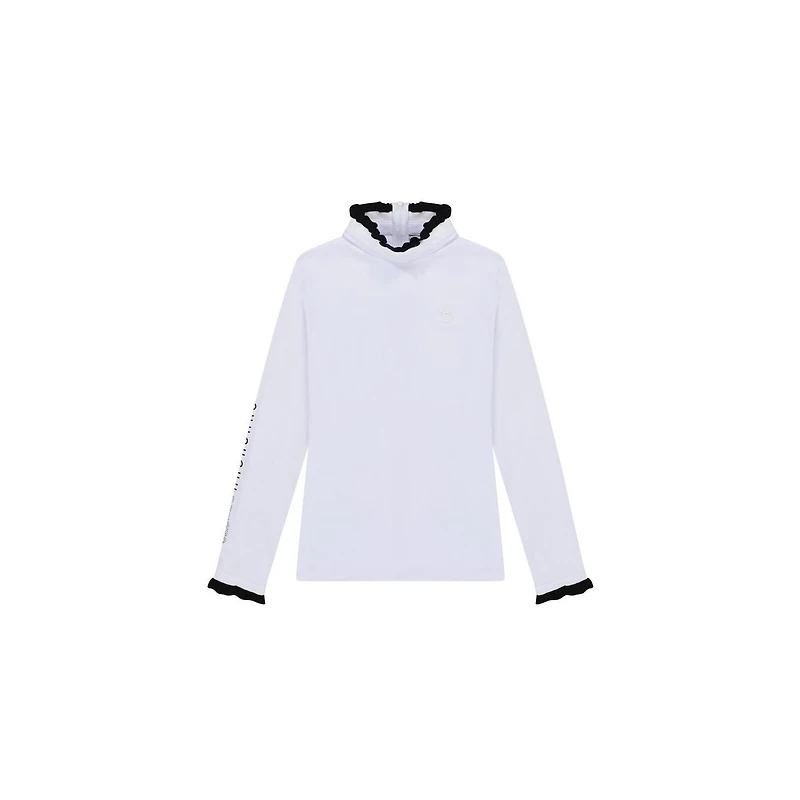 Women's Frill Long Sleeve Top