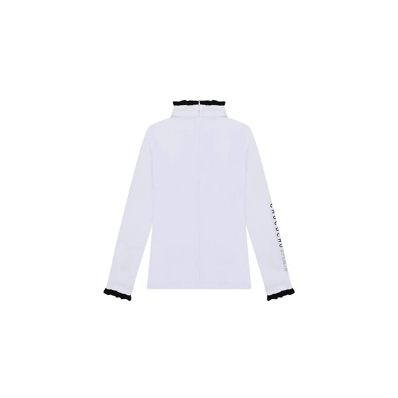 Women's Frill Long Sleeve Top