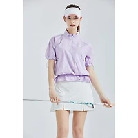 Women's 1/4 Zip Wind Short Sleeve Shirt