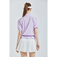 Women's 1/4 Zip Wind Short Sleeve Shirt