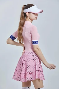 Women's Knit Short Sleeve Polo