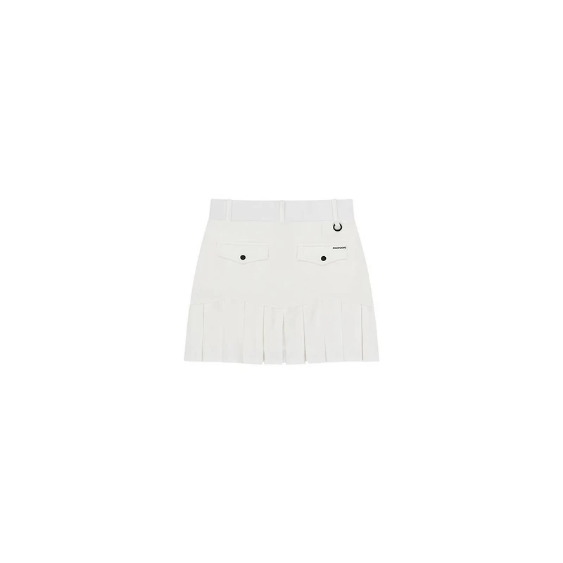 Women's Pleated Bottom Skirt