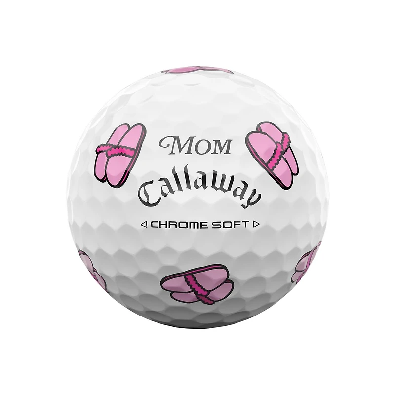 Limited Edition - Chrome Soft Truvis Golf Balls - Mothers Day