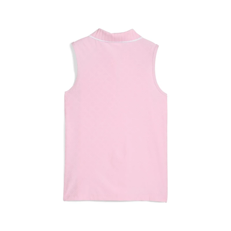 Women's AP Jacquard Sleeveless Polo