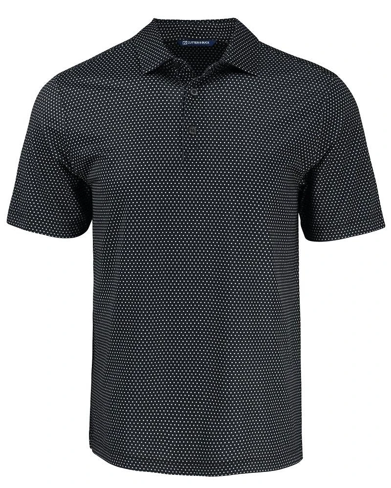 Men's Pike Eco Shadow Check Print Recycled Polo