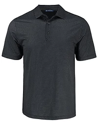 Men's Pike Eco Shadow Check Print Recycled Polo