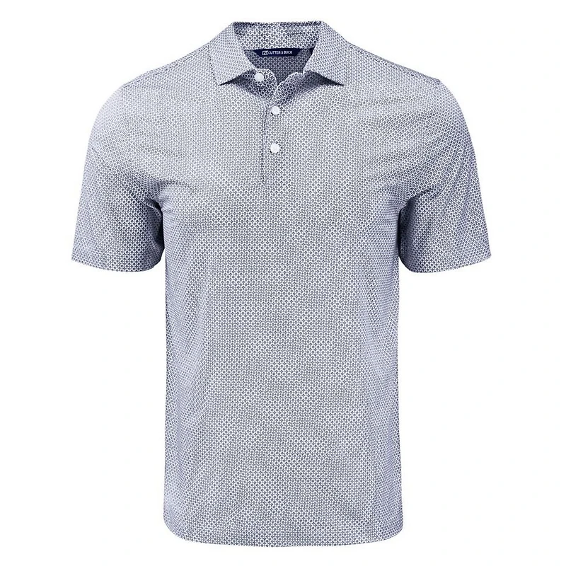 Men's Pike Eco Diamond Dot Print Recycled Polo