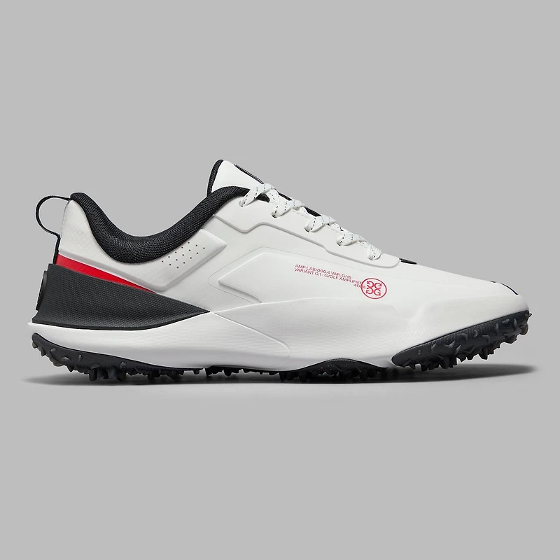 Men's G/18 Spikeless Golf Shoe - White/Black