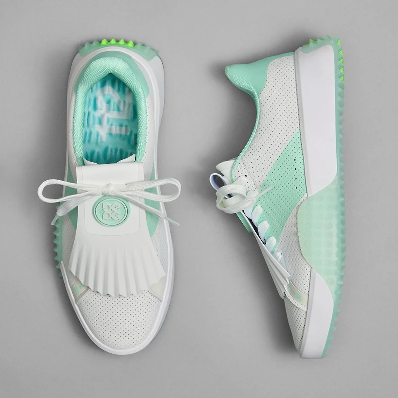 Women's G.112 Spikeless Golf Shoe - White/Blue