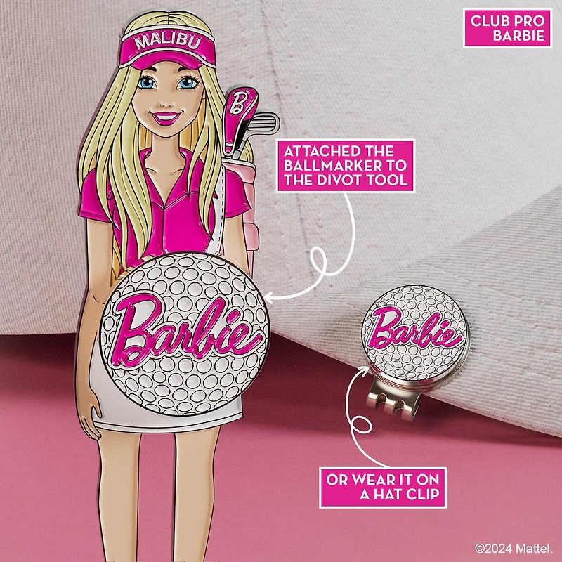 Club Pro Barbie Divot Tool Combo