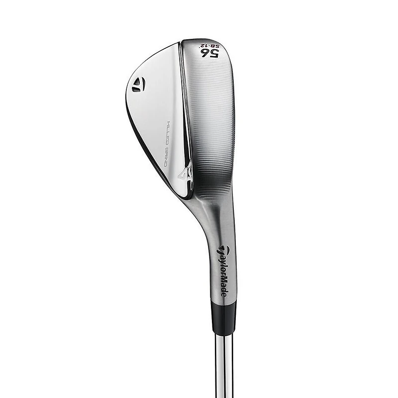 Milled Grind Chrome Wedge with Steel Shaft