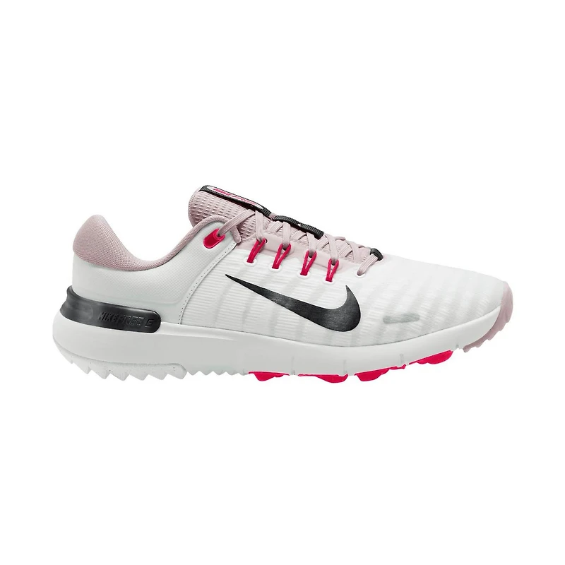 Prior Generation - Free Golf Spikeless Golf Shoe - White/Pink/Dark Pink