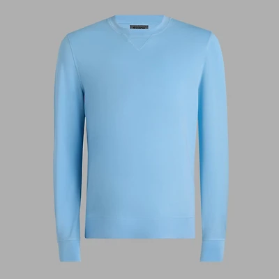 Men's Performance Pique Crewneck Sweater
