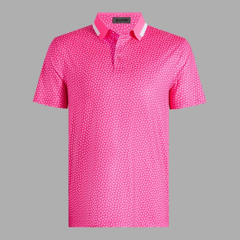 Men's Circle Gs Tech Jersey Short Sleeve Polo