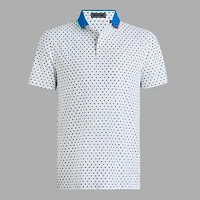 Men's Ditsy Floral Tech Pique Short Sleeve Polo