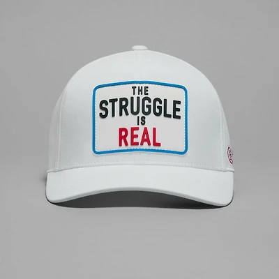Men's The Struggle is Real Stretch Twill Snapback Cap