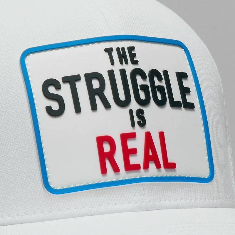 Men's The Struggle is Real Stretch Twill Snapback Cap