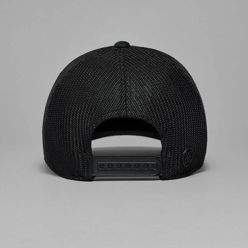 Men's Silicone Tee Mid Cotton Twill Trucker Cap