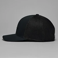 Men's Silicone Tee Mid Cotton Twill Trucker Cap