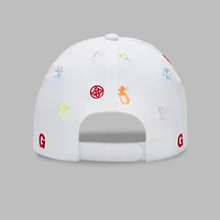 Men's Ditsy 3D Embroidery Stretch Twill Snapback Cap