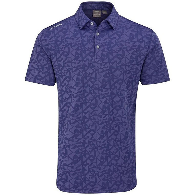 Men's Geo Camo Polo