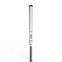 Deep Etched Putter Grip - White