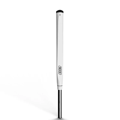 Deep Etched Smooth Putter Grip - White