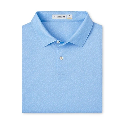 Men's Featherweight Nautical Knots Short Sleeve Polo