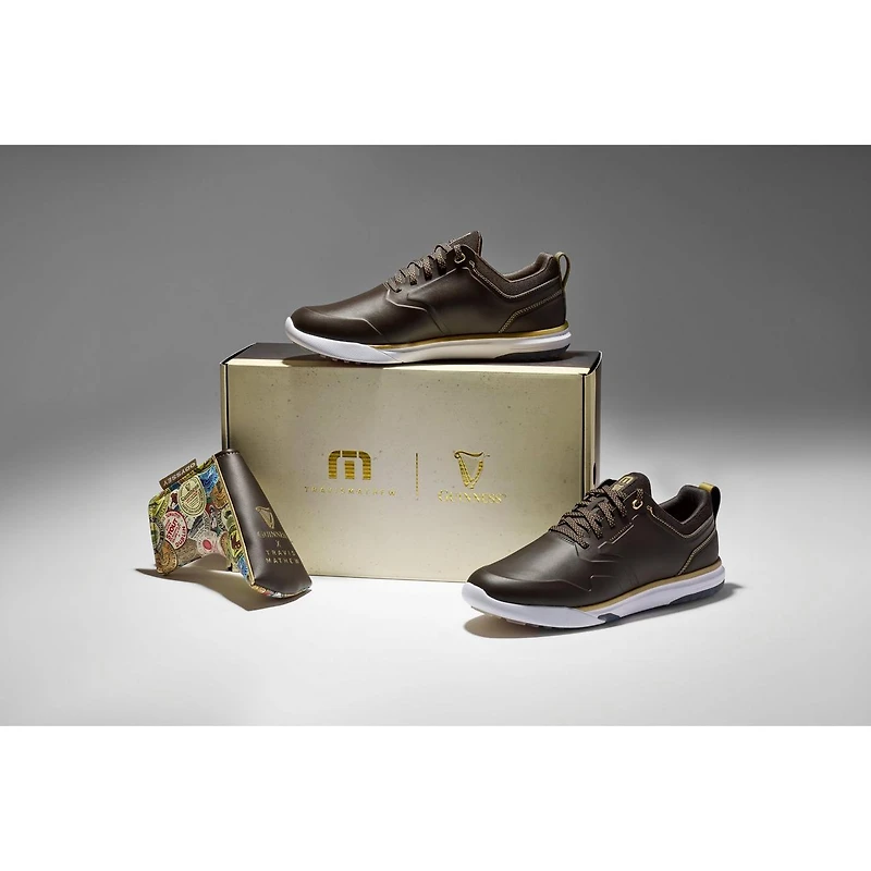 TM x Guinness Daily Pro Plus Spikeless Golf Shoe - Dark Brown