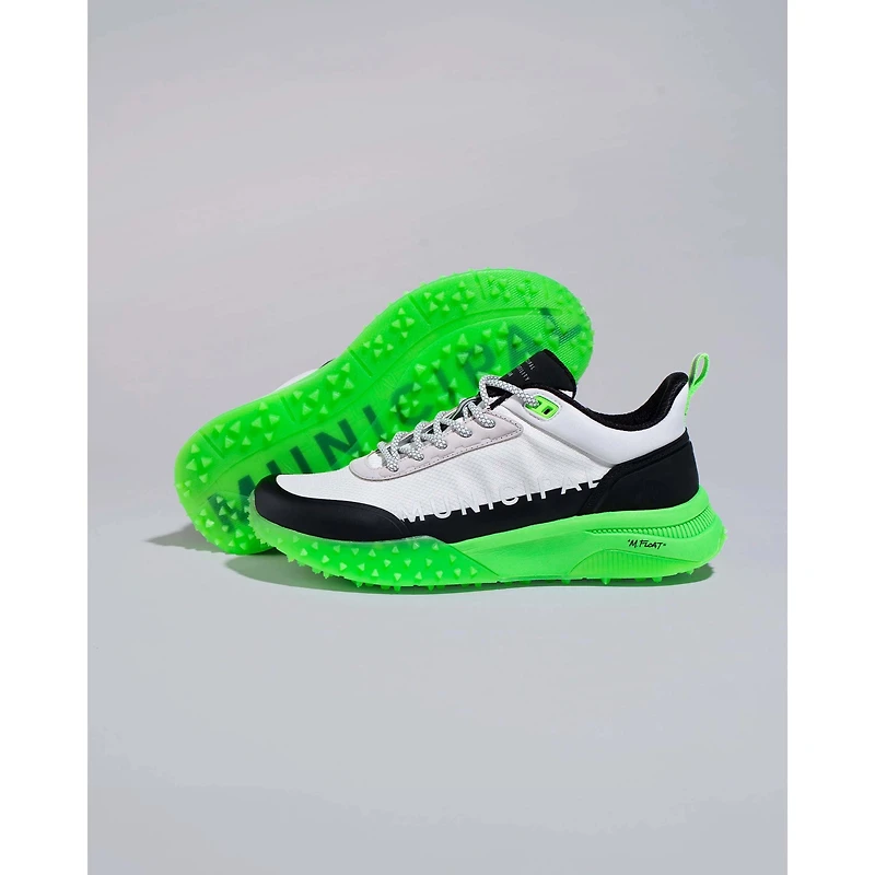 Men's Sportcross ATG Spikeless Golf Shoe - White/Black/Green