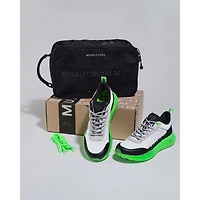 Men's Sportcross ATG Spikeless Golf Shoe - White/Black/Green