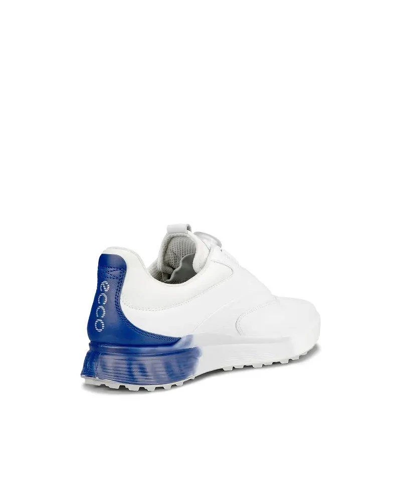 Prior Generation - Men's S-Three BOA Spikeless Golf Shoe White/Blue