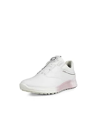 Prior Generation - Women's S-Three BOA Spikeless Golf Shoe White/Pink