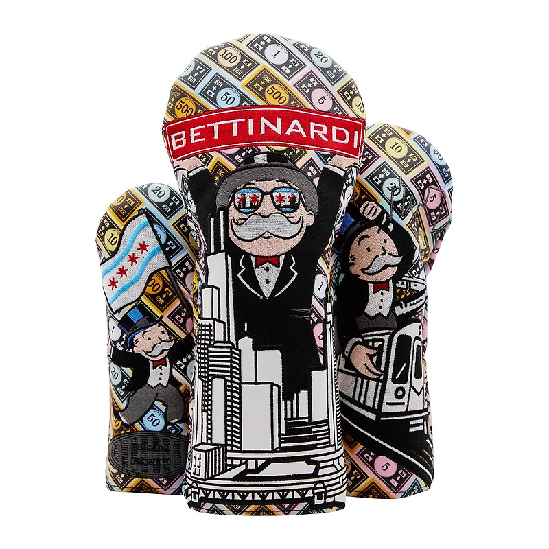 Limited Edition - Mr. Monopoly Chi Town - Wood Set Headcovers