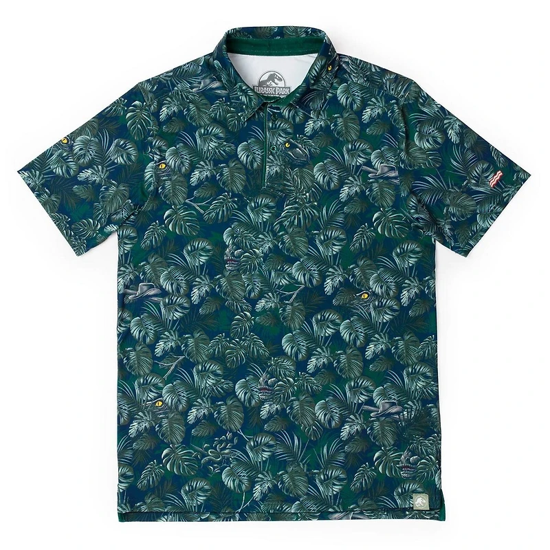 Men's Jurassic Park Clever Girl Short Sleeve Polo