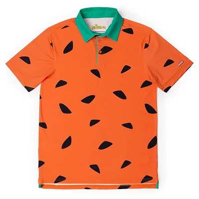Men's Flinstones Flop Shot Freddy Short Sleeve Polo