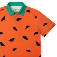 Men's Flinstones Flop Shot Freddy Short Sleeve Polo