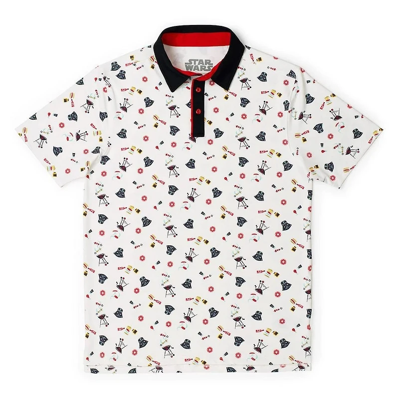 Men's Star Wars Grillin Like a Villain Short Sleeve Polo