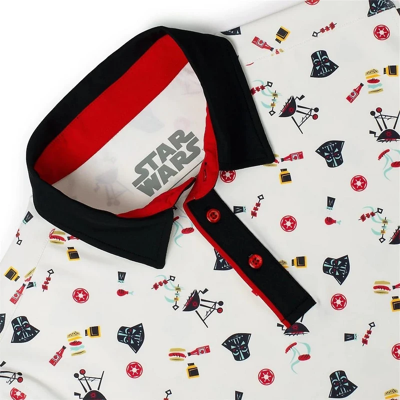 Men's Star Wars Grillin Like a Villain Short Sleeve Polo