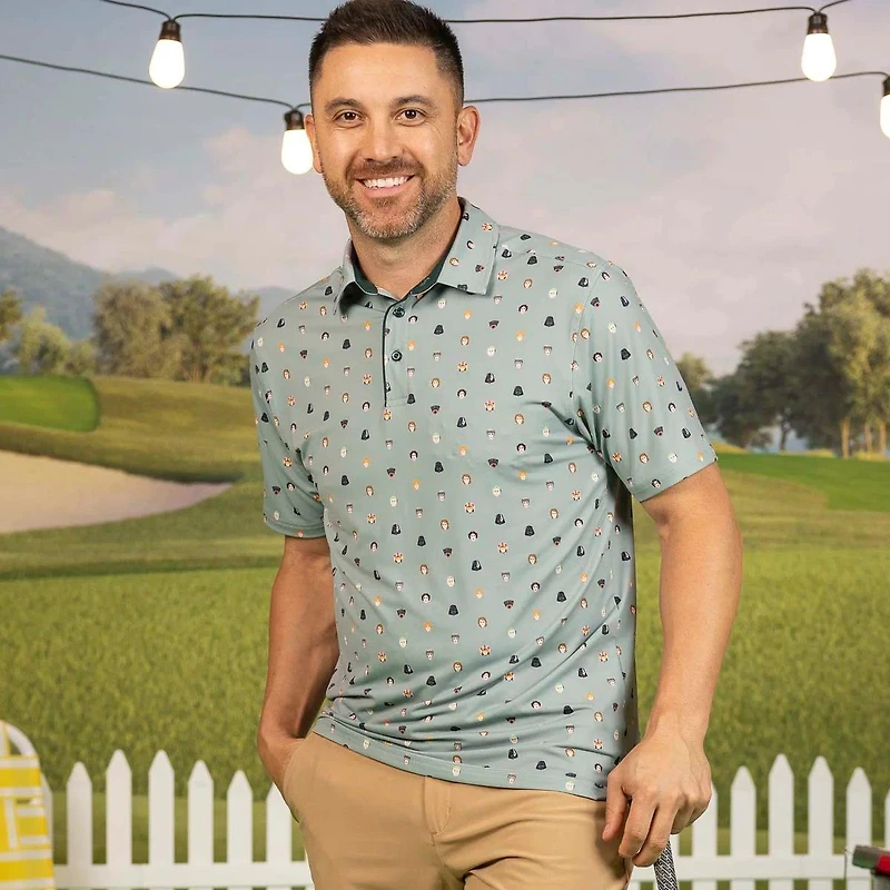 Men's Star Wars Lil Skywalkers Short Sleeve Polo