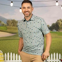 Men's Star Wars Lil Skywalkers Short Sleeve Polo