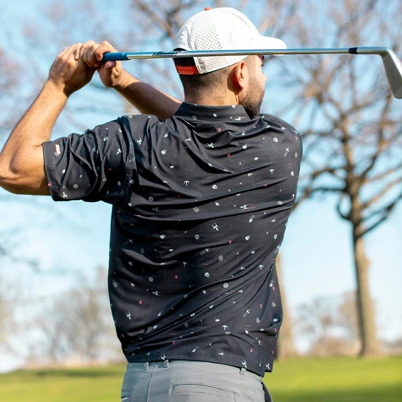 Men's Star Wars Stay on Target Short Sleeve Polo