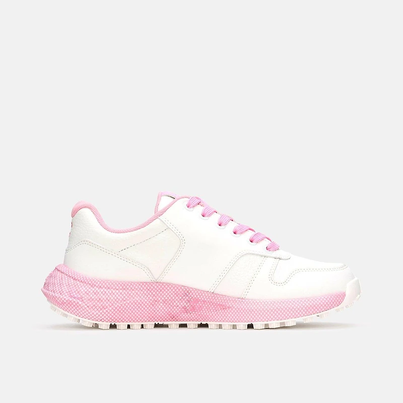 Women's Saturnia Spikeless Golf Shoe-White/Pink