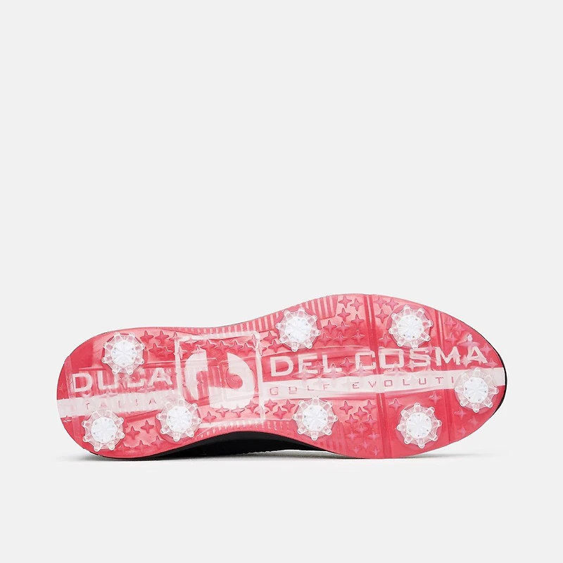 Men's Bernardo Spiked Golf Shoe-Black