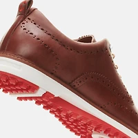 Men's Churchill Spikeless Golf Shoe-Brown