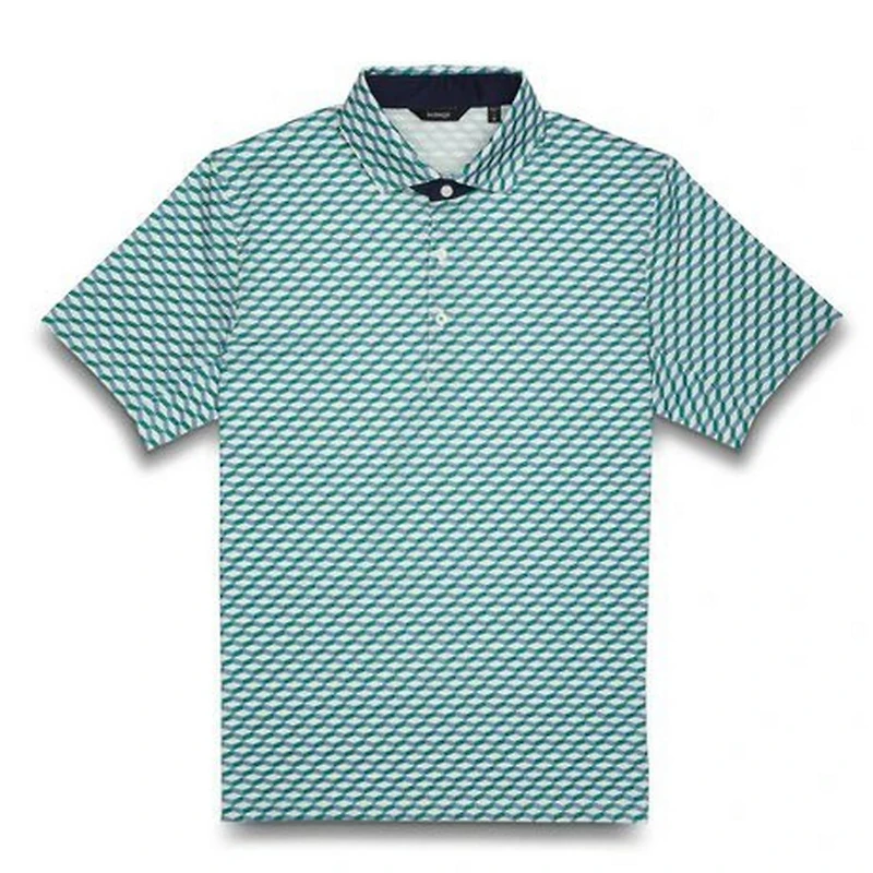 Men's Taylor Recycled Cubic Short Sleeve Polo