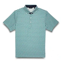 Men's Taylor Recycled Cubic Short Sleeve Polo