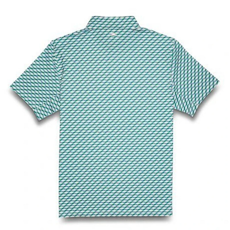 Men's Taylor Recycled Cubic Short Sleeve Polo
