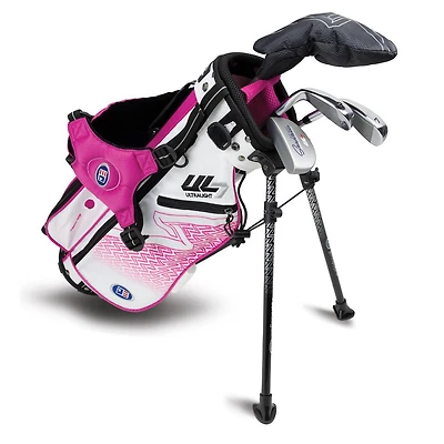 UL7 Junior 42 Inch 4-Piece White Stand Bag Package Set