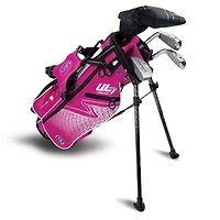 UL7 Junior 45 Inch 4-Piece Pink Stand Bag Package Set
